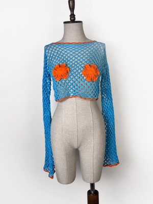 Çiçekli Kafes Crop
