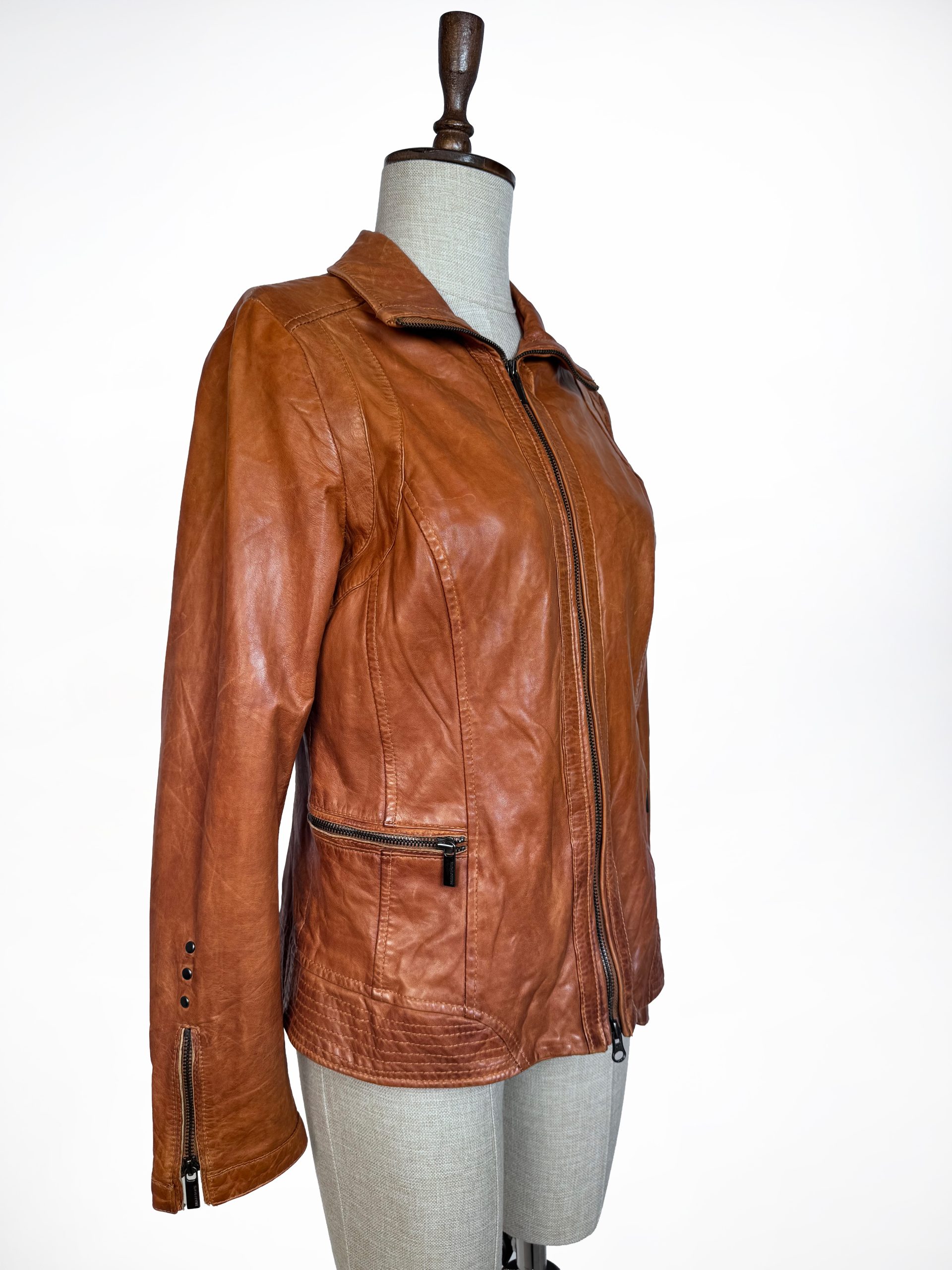Milestone Leather Jacket - Image 2